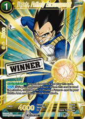 Vegeta, Fatherly Encouragement (Store Championship Winner Card 2023) (P-372) [Tournament Promotion Cards] | Nerdhalla Games