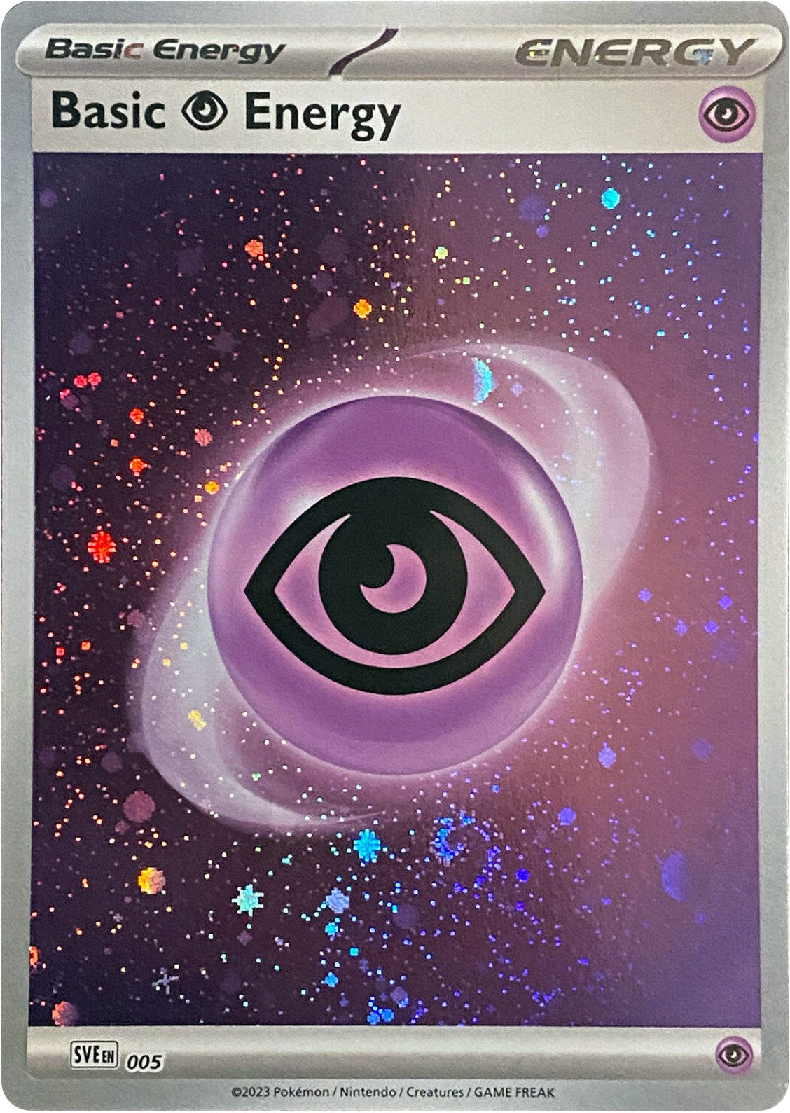 Basic Psychic Energy (005) (Cosmos Holo) [Scarlet & Violet: Base Set] | Nerdhalla Games