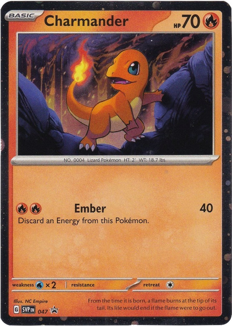 Charmander (047) (Cosmos Holo) [Scarlet & Violet: Black Star Promos] | Nerdhalla Games