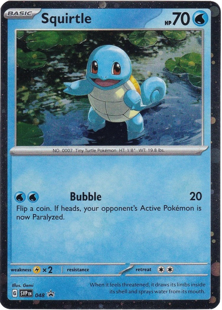 Squirtle (048) (Cosmos Holo) [Scarlet & Violet: Black Star Promos] | Nerdhalla Games