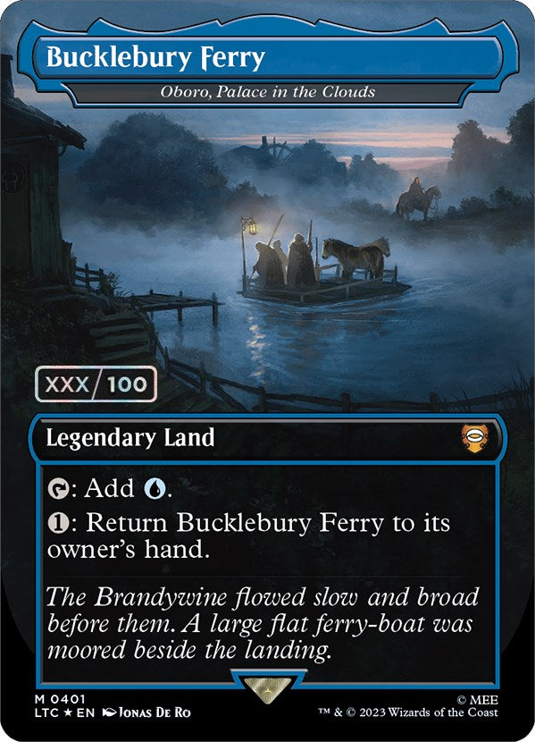 Bucklebury Ferry - Oboro, Palace in the Clouds (Serialized) [The Lord of the Rings: Tales of Middle-Earth Commander] | Nerdhalla Games