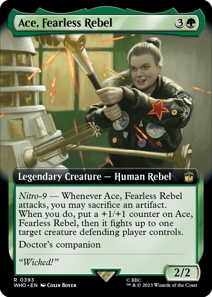 Ace, Fearless Rebel (Extended Art) [Doctor Who] | Nerdhalla Games