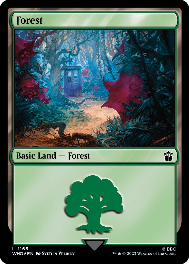 Forest (1165) (Surge Foil) [Doctor Who] | Nerdhalla Games