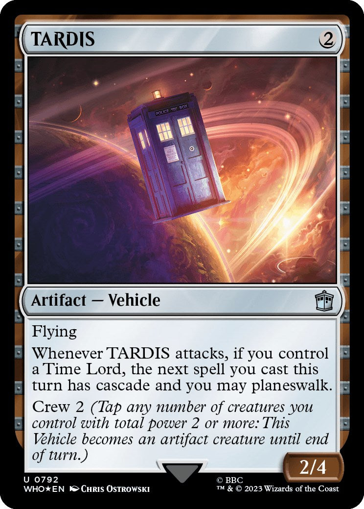 TARDIS (Surge Foil) [Doctor Who] | Nerdhalla Games