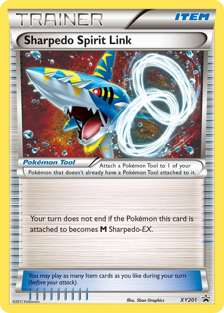 Sharpedo Spirit Link (XY201) [XY: Black Star Promos] | Nerdhalla Games