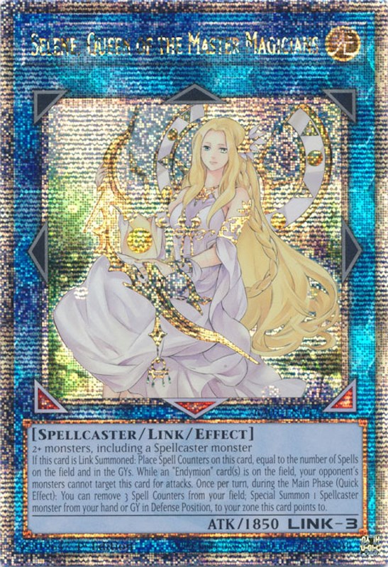 Selene, Queen of the Master Magicians [RA01-EN047] Quarter Century Secret Rare | Nerdhalla Games