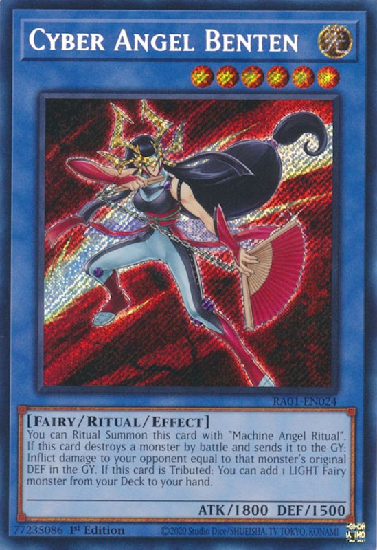 Cyber Angel Benten [RA01-EN024] Secret Rare | Nerdhalla Games