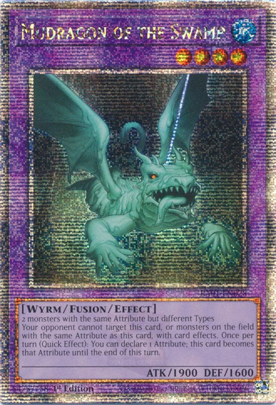 Mudragon of the Swamp [RA01-EN028] Quarter Century Secret Rare | Nerdhalla Games