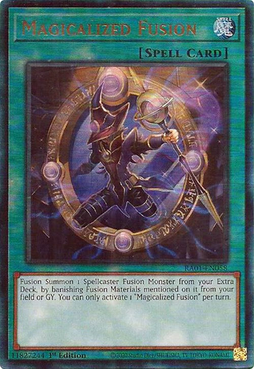 Magicalized Fusion [RA01-EN058] Prismatic Ultimate Rare | Nerdhalla Games