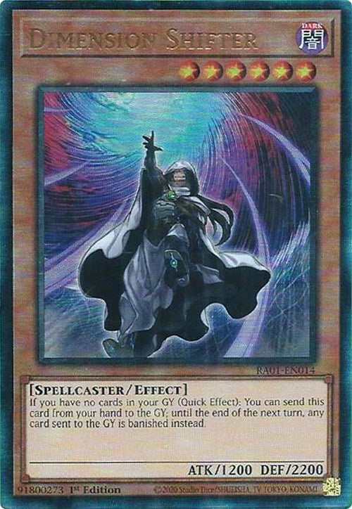 Dimension Shifter [RA01-EN014] Prismatic Ultimate Rare | Nerdhalla Games