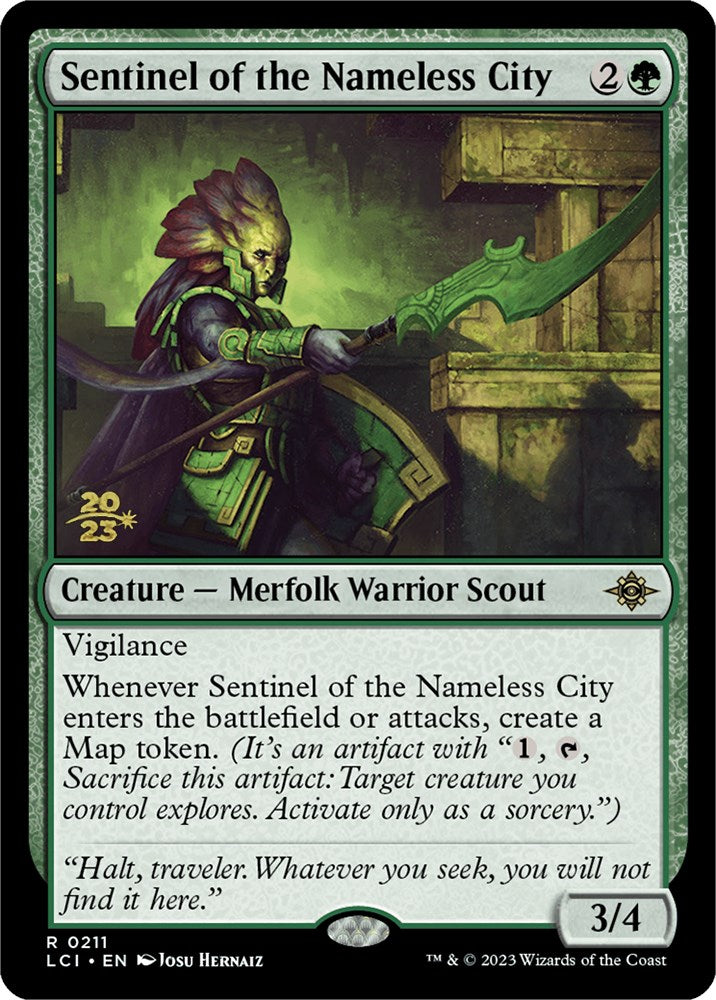 Sentinel of the Nameless City [The Lost Caverns of Ixalan Prerelease Cards] | Nerdhalla Games