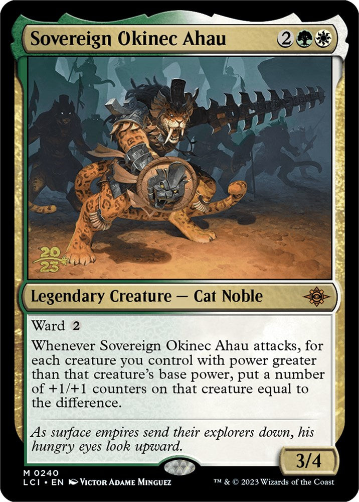 Sovereign Okinec Ahau [The Lost Caverns of Ixalan Prerelease Cards] | Nerdhalla Games