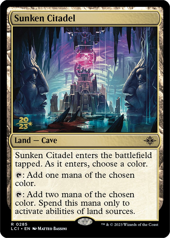 Sunken Citadel [The Lost Caverns of Ixalan Prerelease Cards] | Nerdhalla Games