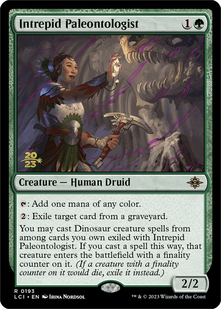 Intrepid Paleontologist [The Lost Caverns of Ixalan Prerelease Cards] | Nerdhalla Games