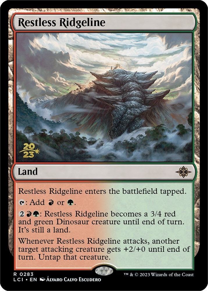 Restless Ridgeline [The Lost Caverns of Ixalan Prerelease Cards] | Nerdhalla Games