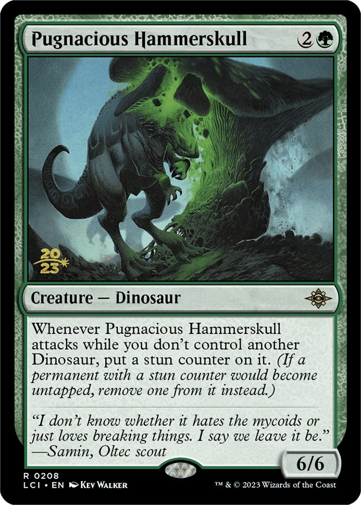 Pugnacious Hammerskull [The Lost Caverns of Ixalan Prerelease Cards] | Nerdhalla Games