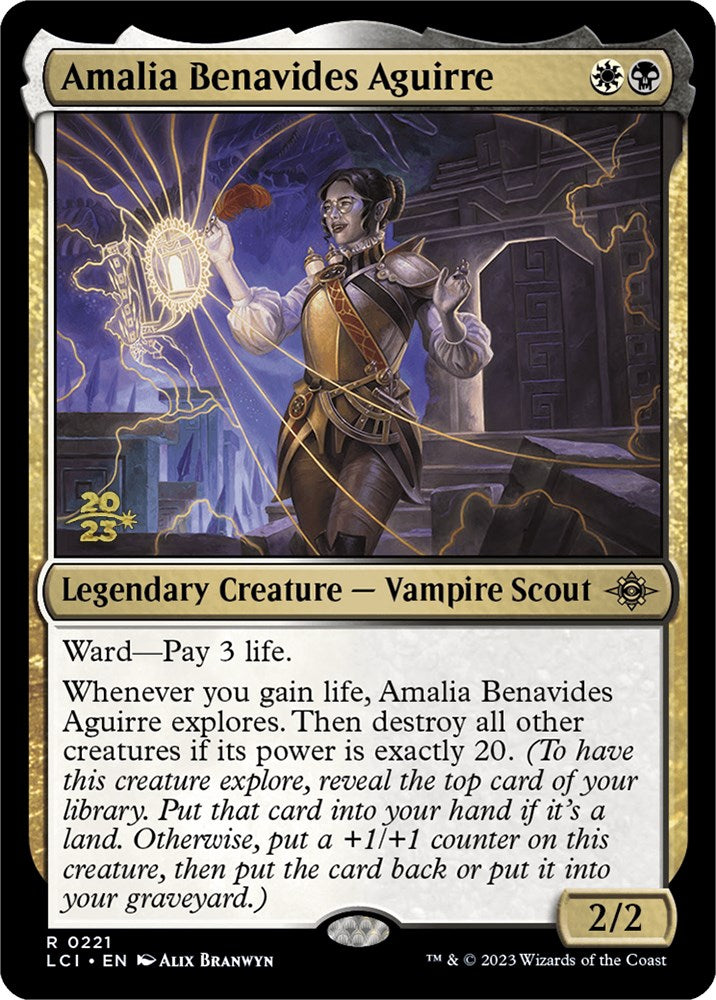 Amalia Benavides Aguirre [The Lost Caverns of Ixalan Prerelease Cards] | Nerdhalla Games