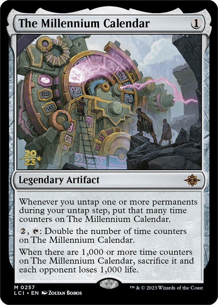 The Millennium Calendar [The Lost Caverns of Ixalan Prerelease Cards] | Nerdhalla Games