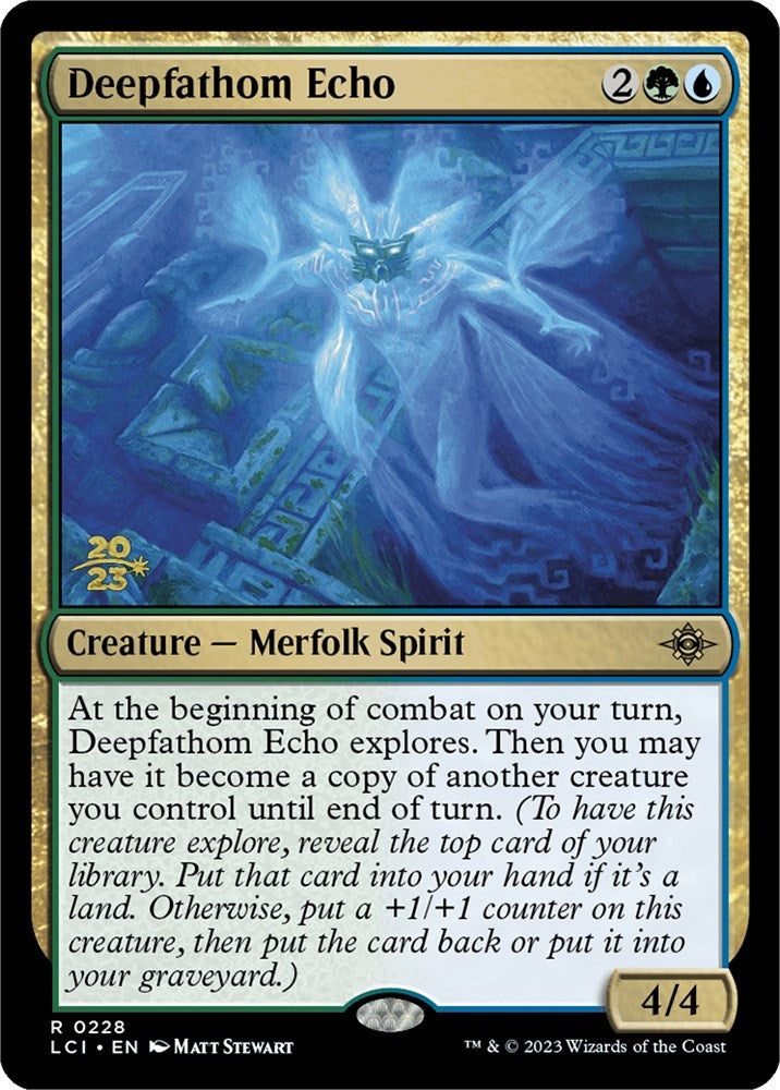 Deepfathom Echo [The Lost Caverns of Ixalan Prerelease Cards] | Nerdhalla Games