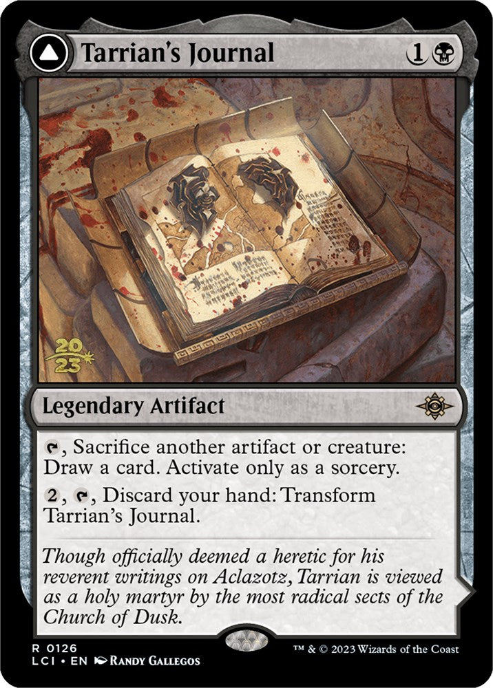 Tarrian's Journal // The Tomb of Aclazotz [The Lost Caverns of Ixalan Prerelease Cards] | Nerdhalla Games