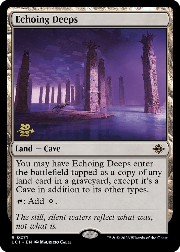 Echoing Deeps [The Lost Caverns of Ixalan Prerelease Cards] | Nerdhalla Games