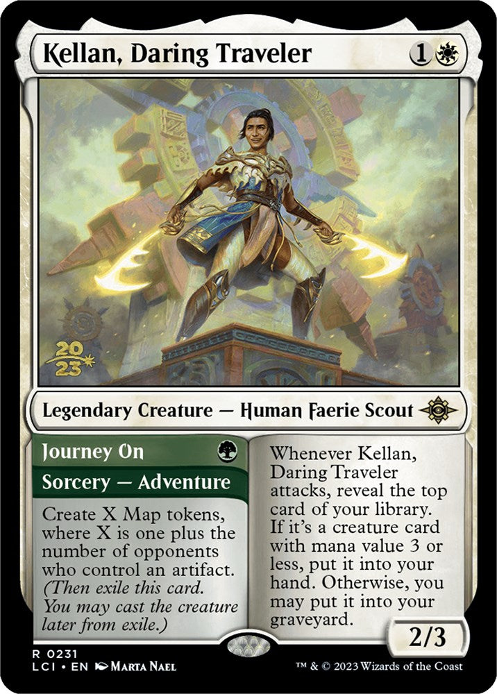 Kellan, Daring Traveler [The Lost Caverns of Ixalan Prerelease Cards] | Nerdhalla Games