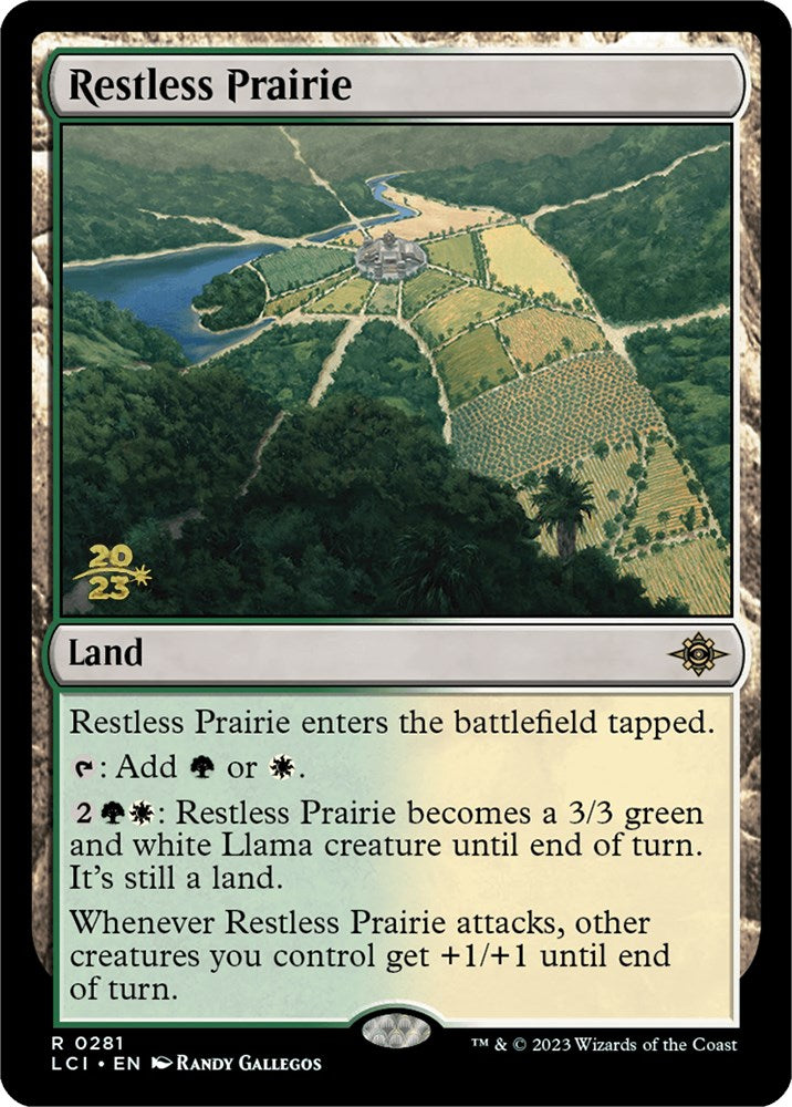 Restless Prairie [The Lost Caverns of Ixalan Prerelease Cards] | Nerdhalla Games