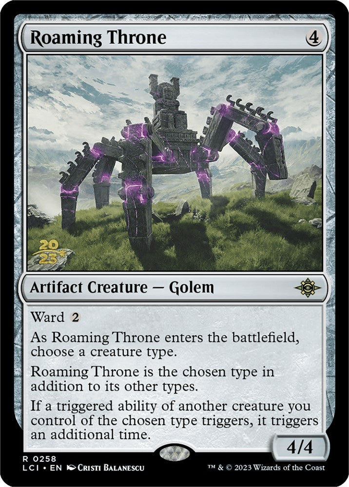 Roaming Throne [The Lost Caverns of Ixalan Prerelease Cards] | Nerdhalla Games