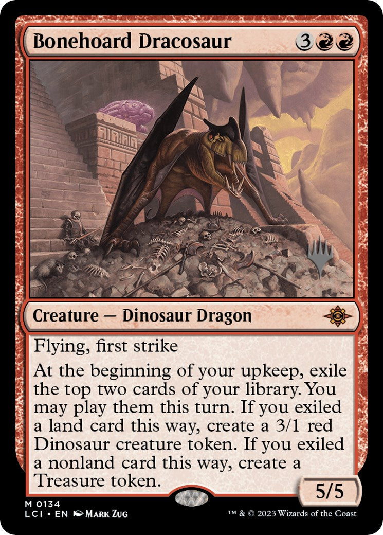 Bonehoard Dracosaur (Promo Pack) [The Lost Caverns of Ixalan Promos] | Nerdhalla Games