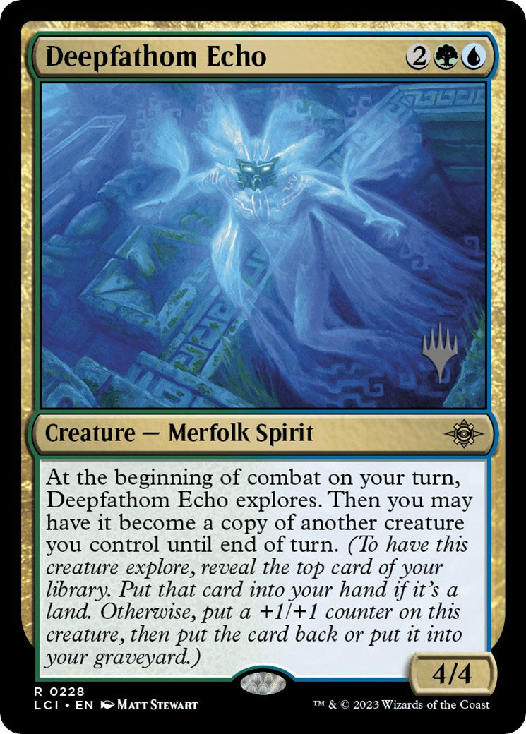 Deepfathom Echo (Promo Pack) [The Lost Caverns of Ixalan Promos] | Nerdhalla Games