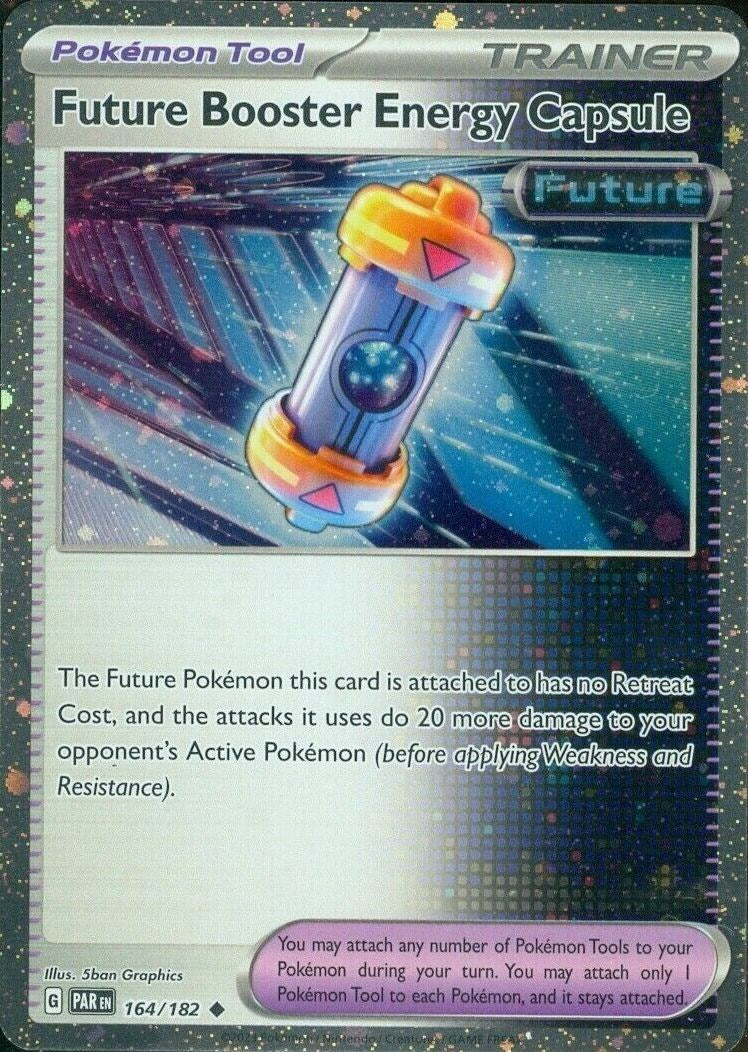 Future Booster Energy Capsule (164/182) (Cosmos Holo) [Scarlet & Violet: Paradox Rift] | Nerdhalla Games