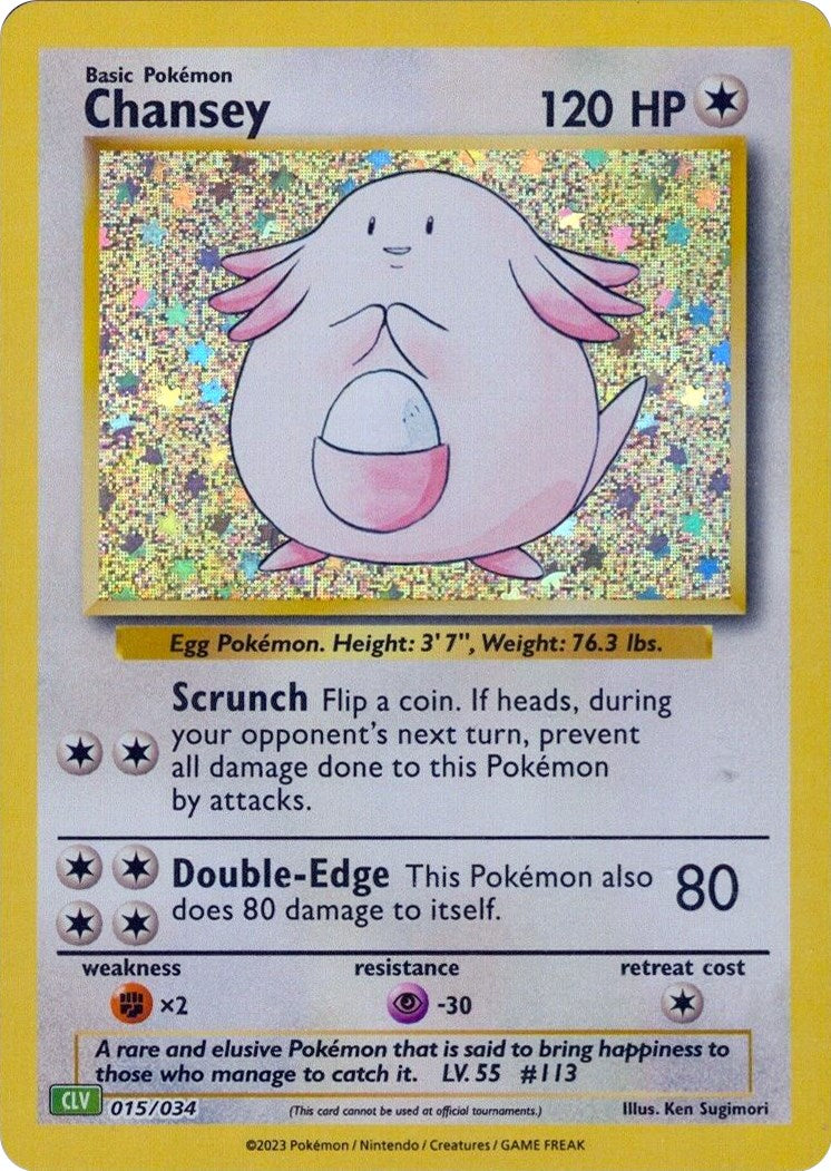 Chansey [Trading Card Game Classic] | Nerdhalla Games