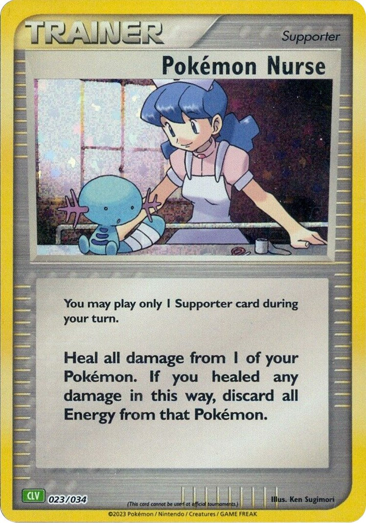 Pokemon Nurse (023/034) [Trading Card Game Classic] | Nerdhalla Games