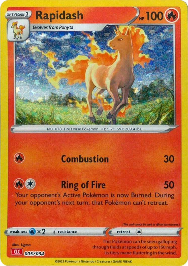 Rapidash [Trading Card Game Classic] | Nerdhalla Games