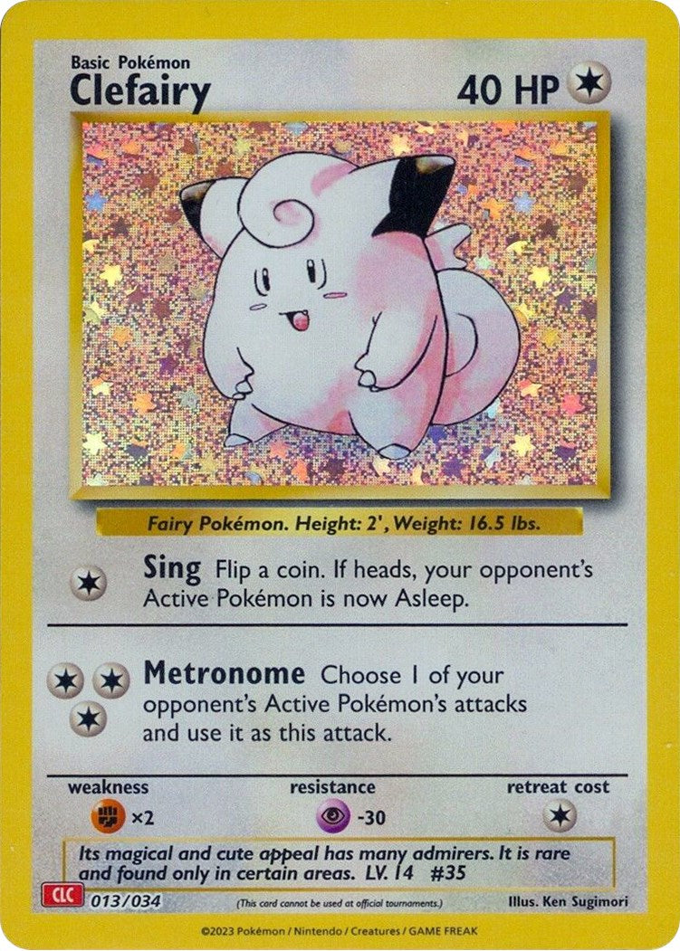 Clefairy [Trading Card Game Classic] | Nerdhalla Games