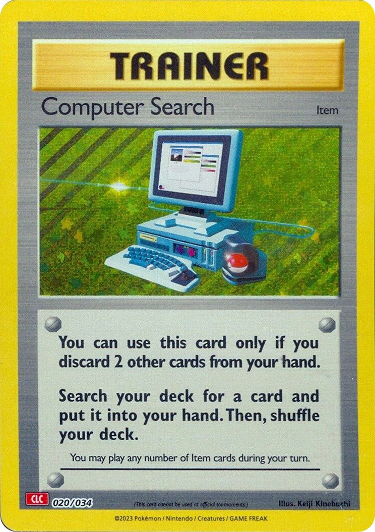 Computer Search (CLC) [Trading Card Game Classic] | Nerdhalla Games