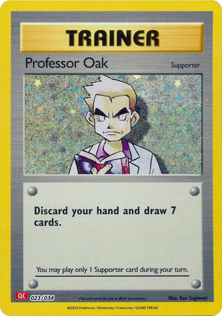 Professor Oak (CLC) [Trading Card Game Classic] | Nerdhalla Games