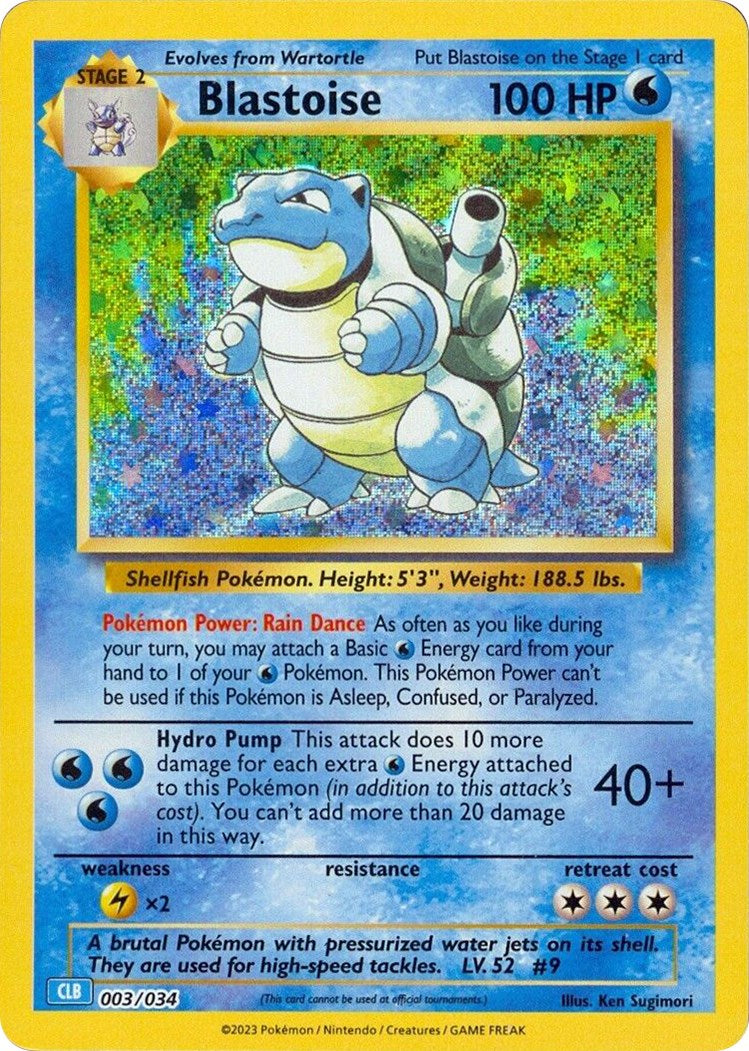 Blastoise [Trading Card Game Classic] | Nerdhalla Games