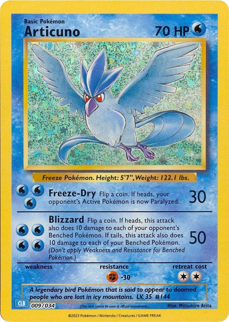 Articuno [Trading Card Game Classic] | Nerdhalla Games