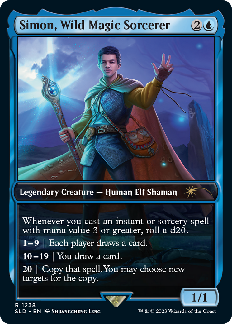 Simon, Wild Magic Sorcerer [Secret Lair Drop Series] | Nerdhalla Games