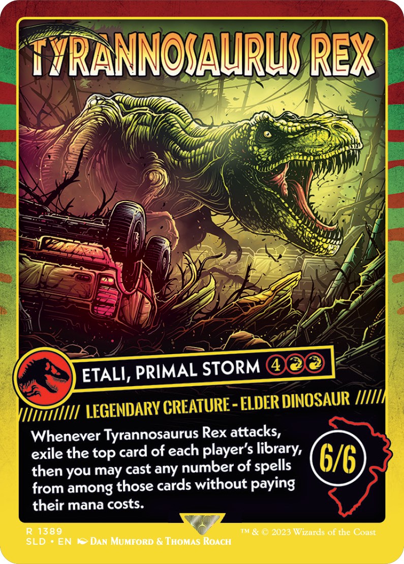 Tyrannosaurus Rex - Etali, Primal Storm [Secret Lair Drop Series] | Nerdhalla Games