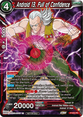 Android 13, Full of Confidence (Zenkai Series Tournament Pack Vol.6) (P-554) [Tournament Promotion Cards] | Nerdhalla Games