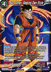 Son Gohan, Seeking Own Style (Zenkai Series Tournament Pack Vol.6) (P-555) [Tournament Promotion Cards] | Nerdhalla Games