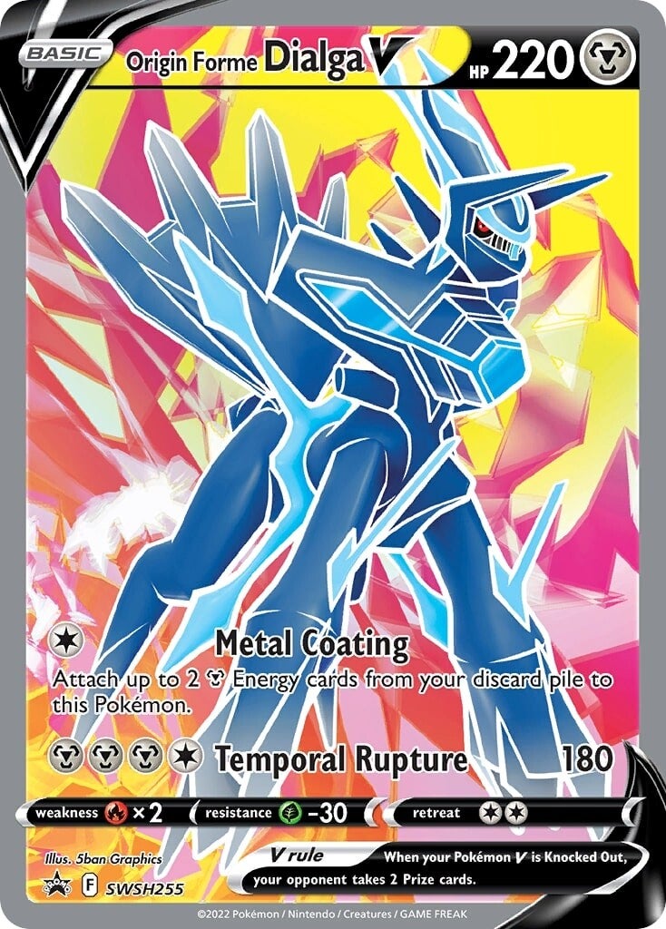 Origin Forme Dialga V (SWSH255) [Sword & Shield: Black Star Promos] | Nerdhalla Games