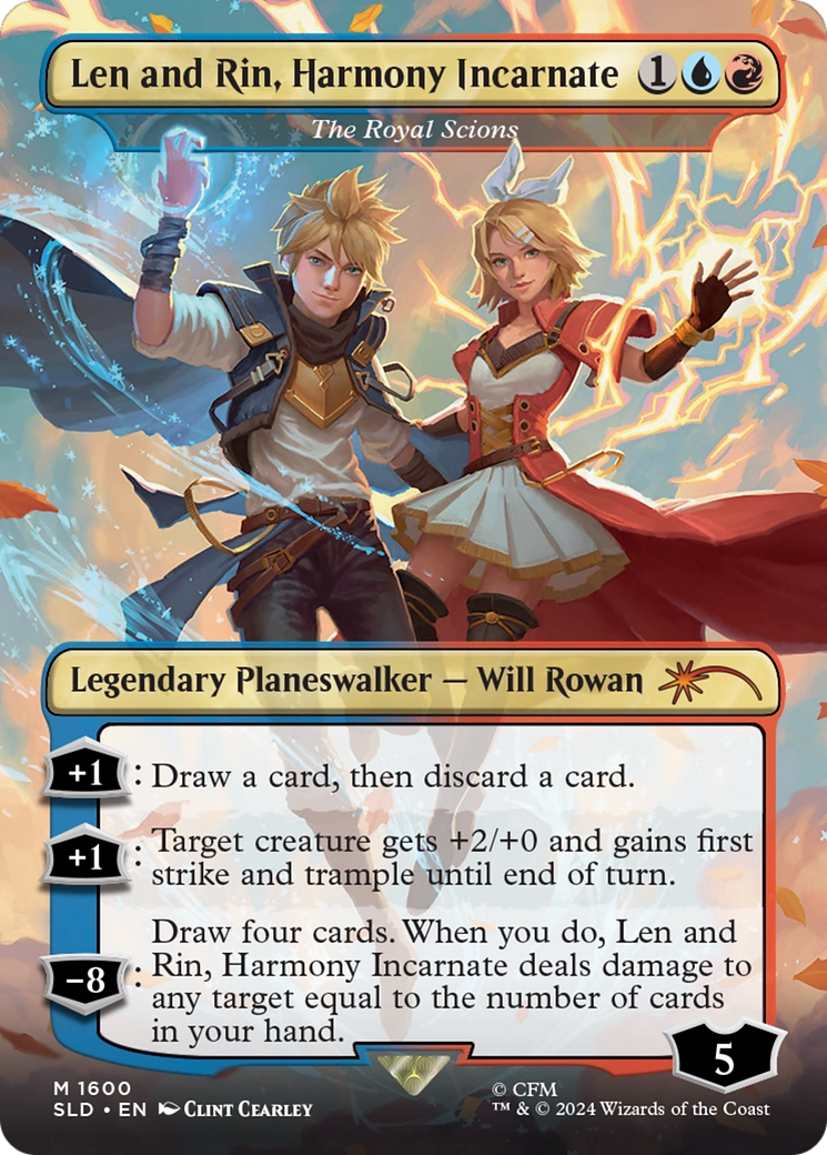 Len and Rin, Harmony Incarnate - The Royal Scions [Secret Lair Drop Series] | Nerdhalla Games