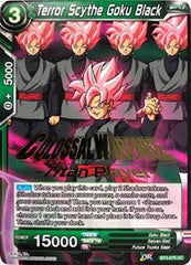 Terror Scythe Goku Black (Titan Player Stamped) (BT3-075) [Tournament Promotion Cards] | Nerdhalla Games