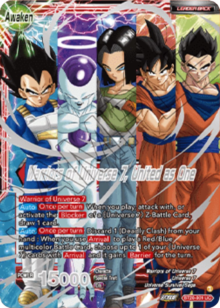 Android 17 // Warriors of Universe 7, United as One (2023 Championship Finals Top 16) (BT20-001) [Tournament Promotion Cards] | Nerdhalla Games