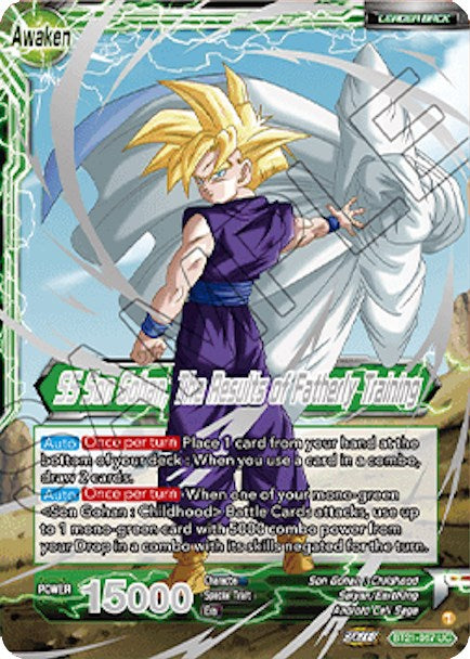 Son Gohan // SS Son Gohan, The Results of Fatherly Training (2023 Championship Finals) (BT21-067) [Tournament Promotion Cards] | Nerdhalla Games