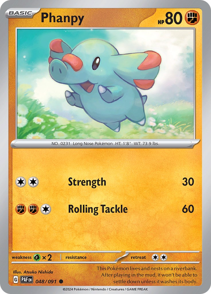 Phanpy (048/091) [Scarlet & Violet: Paldean Fates] | Nerdhalla Games