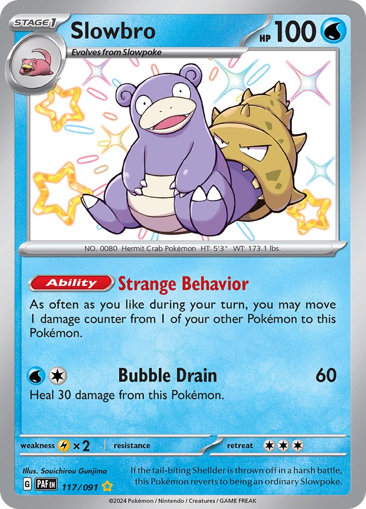 Slowbro (117/091) [Scarlet & Violet: Paldean Fates] | Nerdhalla Games